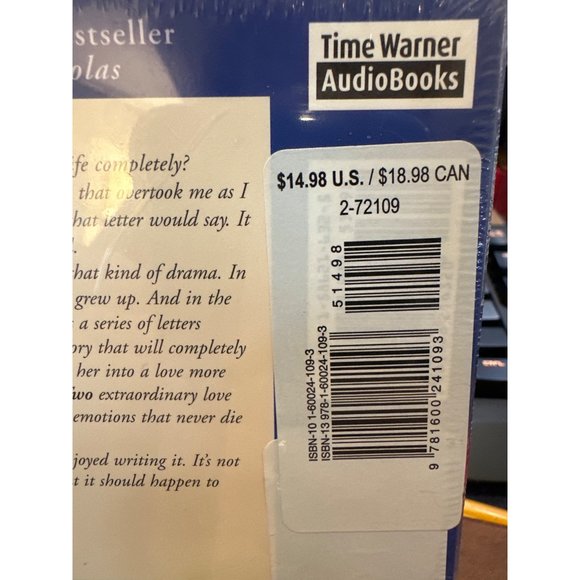 Sams Letters To Jennifer Replay Edition Audio CD James Patterson 2007 Romance - Picture 3 of 4